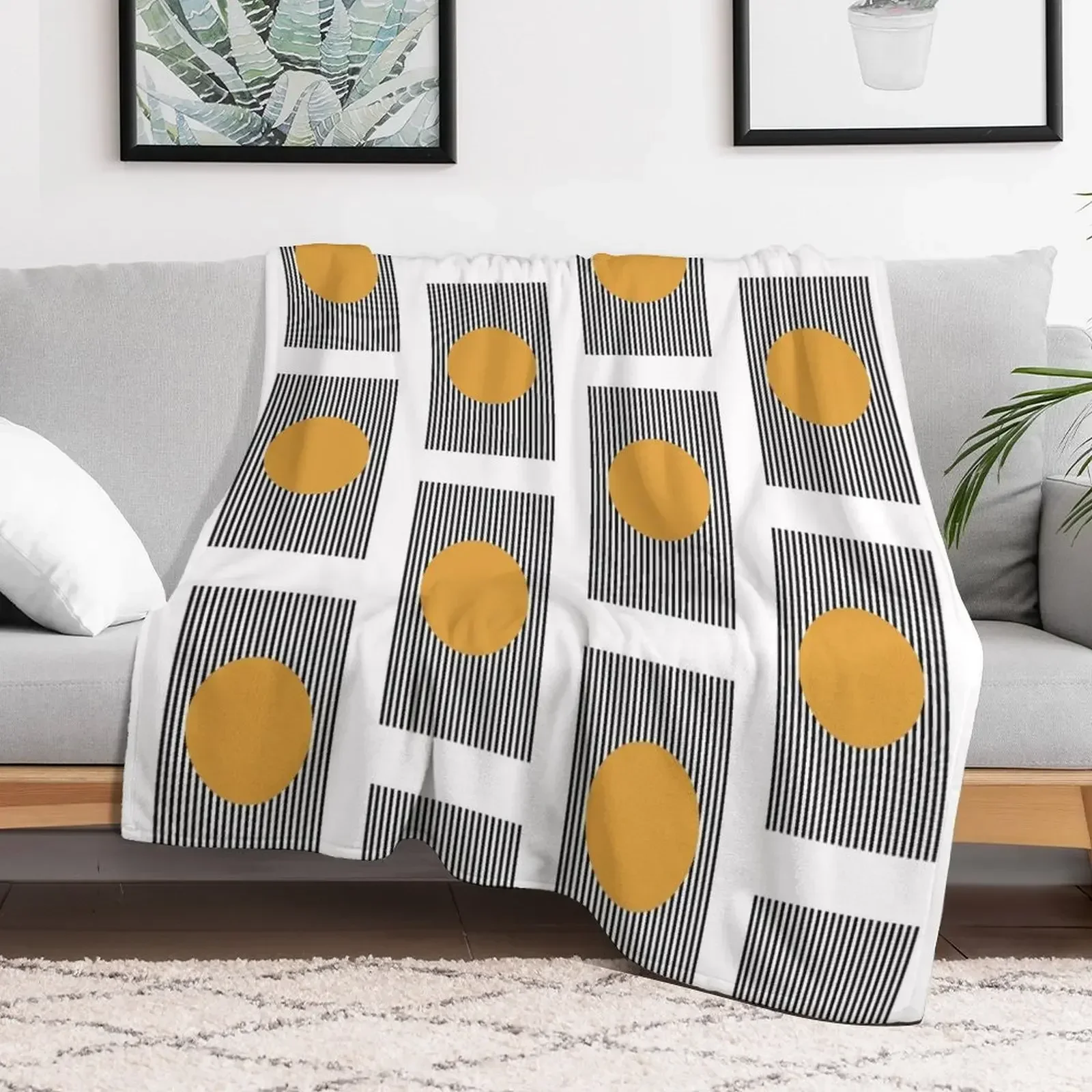 Bauhaus #16 Throw Blanket blankets and throws anime Blankets