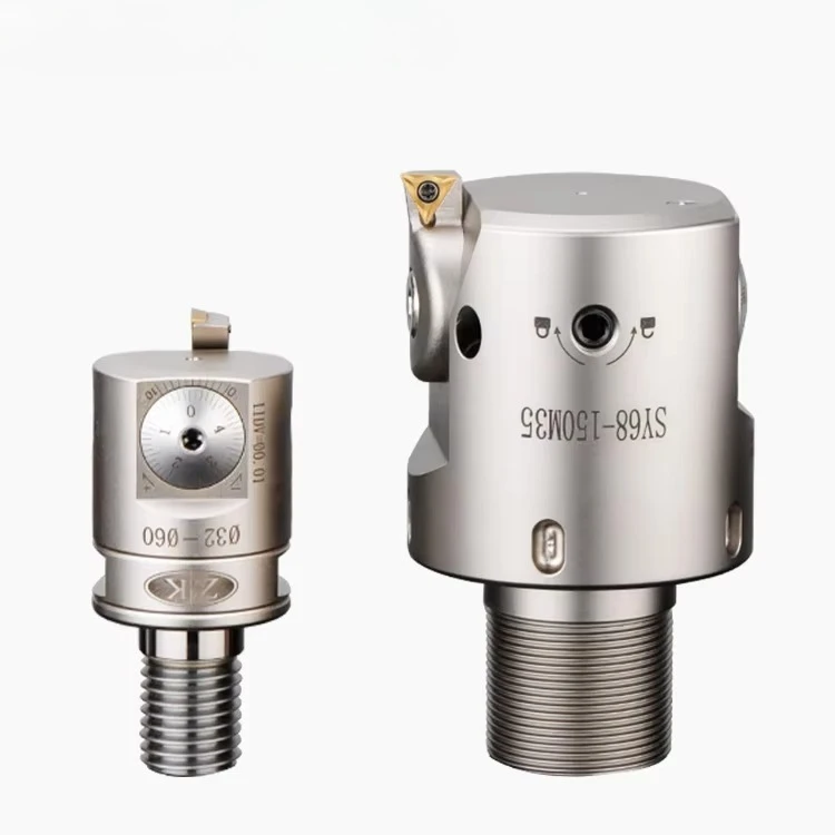Threaded Small Diameter Fine Boring Head, 10/12/14/16/20/25mm Carbide Shank, EWN Micro Adjust Fine Boring Tool for CNC