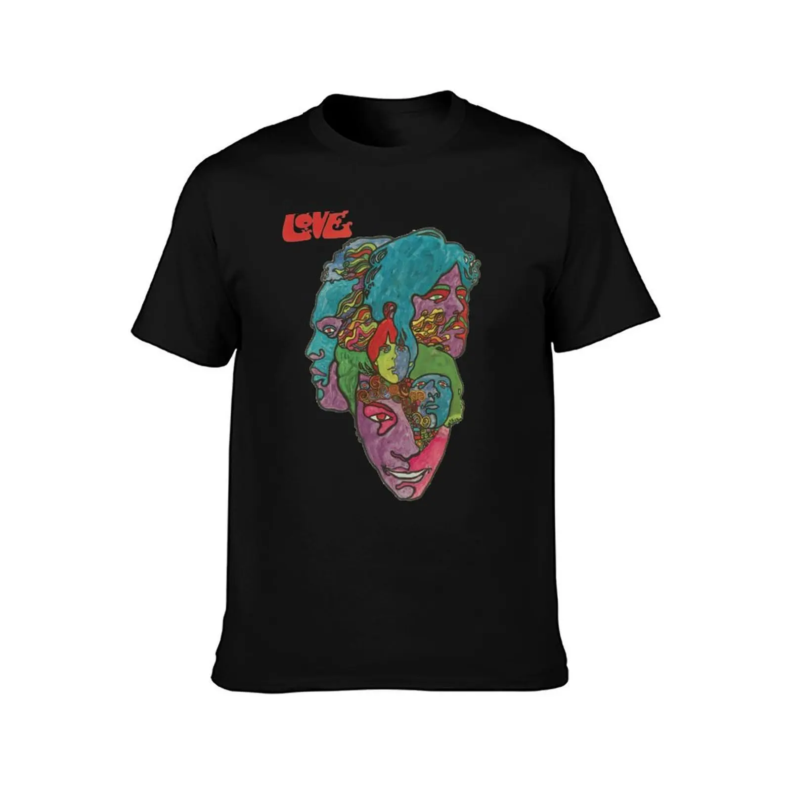 Love - Forever Changes T-Shirt Basic Crew Neck Short Sleeve Top T-Shirt