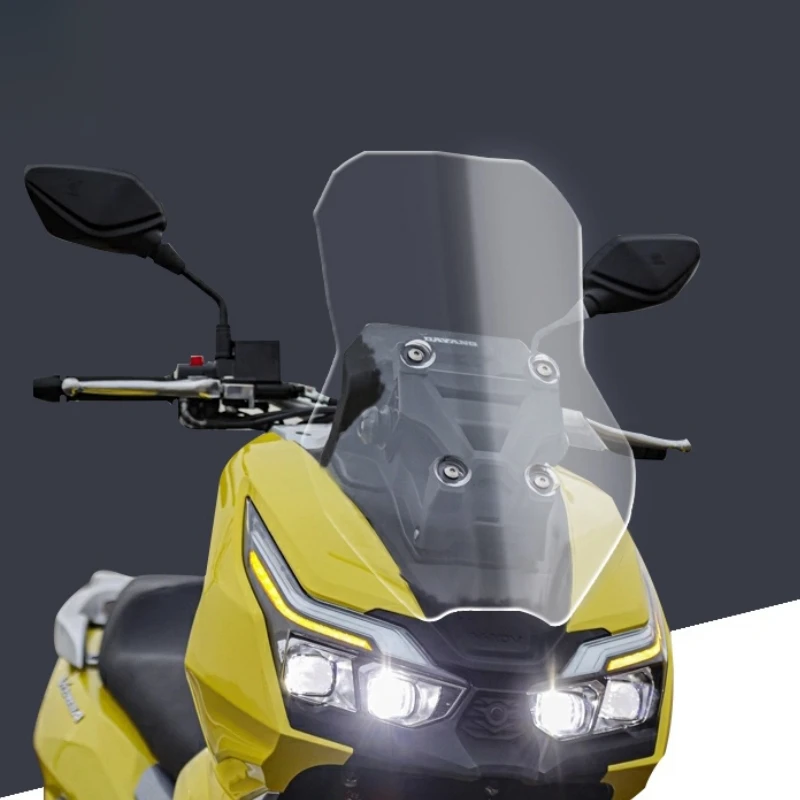 

STLF Motorcycle Windshield Windscreen Wind Shield Screen Deflector for DAYANG ADV150 DY150T-36