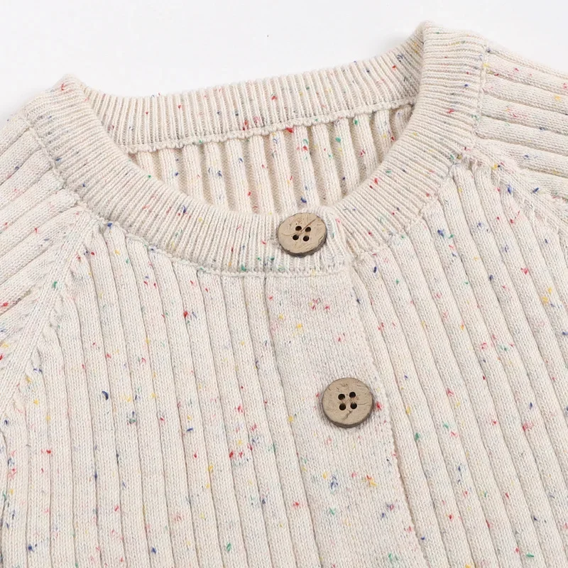 

0-24M Newborn Kid Baby Boy Girl Winter Clothes Knit Warm Thick Romper Long Sleeve Baby Sweater Jumpsuit Cute Sweet Outfit