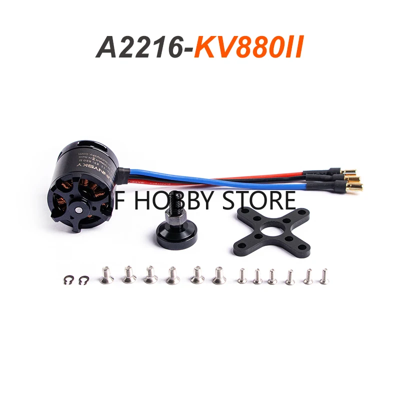 

Оригинальный бесщеточный двигатель SUNNYSKY X2216 KV880/KV1100/KV1250/KV1400/2400KV (с плоским валом) для радиоуправляемых самолетов F3A 182 с фиксированным крылом, 1 шт.