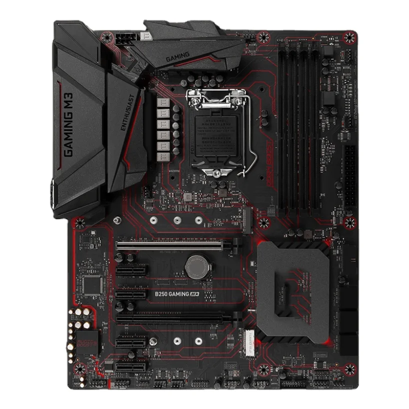 

MS Computer parts Motherboard B250M B150 H110 B150M B250 M3 ICAFE PC MATE Pro Nano DDR4 pc motherboard part