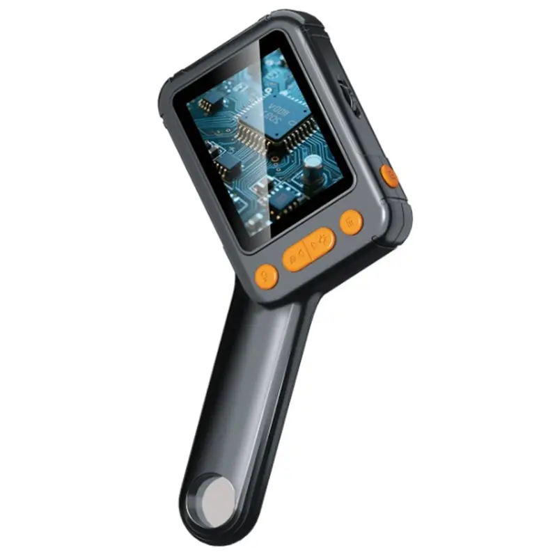ABMH-New 2.8Inch Digital Microscope 1000X Soldering Microscope Handheld For Adults, Electronics Repair, Coins, PC View,8 LED Lig