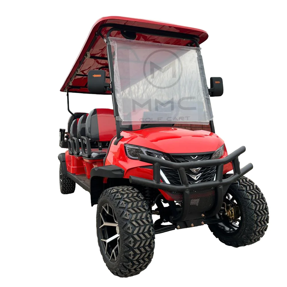 New Design CVT Water Cooling 300CC 350CC Gas Golf Carts 2 4 6 8 Seater Off Road Lifted Gas Powered Golf Cart