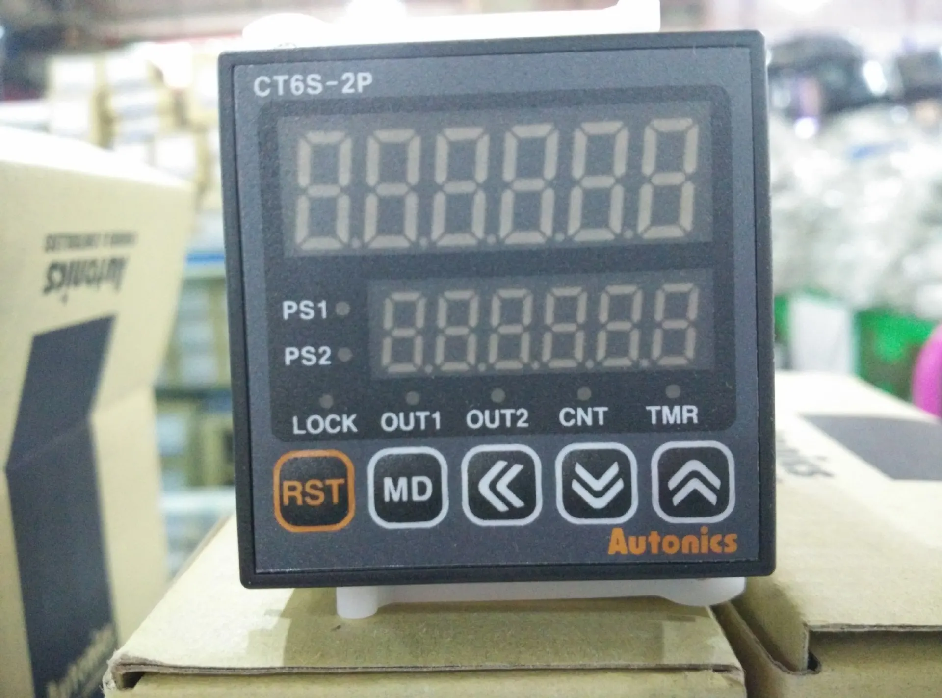 Acting As The Original Brand New CT6S-2P2 Counting Timer for AUTONICS In South Korea