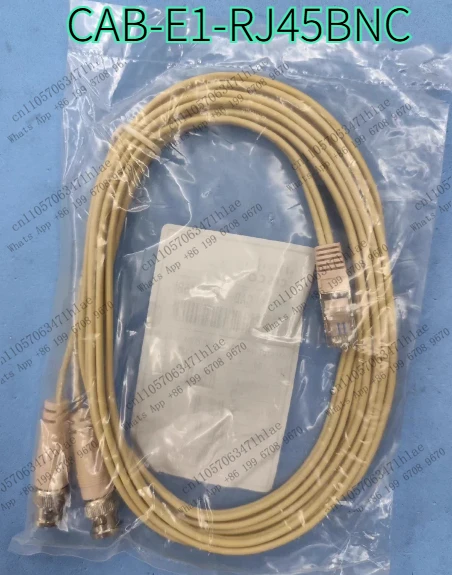 CAB-E1-RJ45BNC RJ45 to BNC Cable, RJ45 to BNC 75 to 120 High Temperature Cable Conversion Debugging Extension