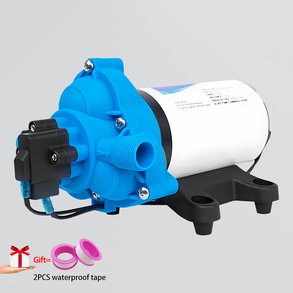

11.3-15L/min Self-Priming Diaphragm Water Pump 123-135W AC110/220V Pressure Switch for RV Caravan Agricultural Irrigation EU/US