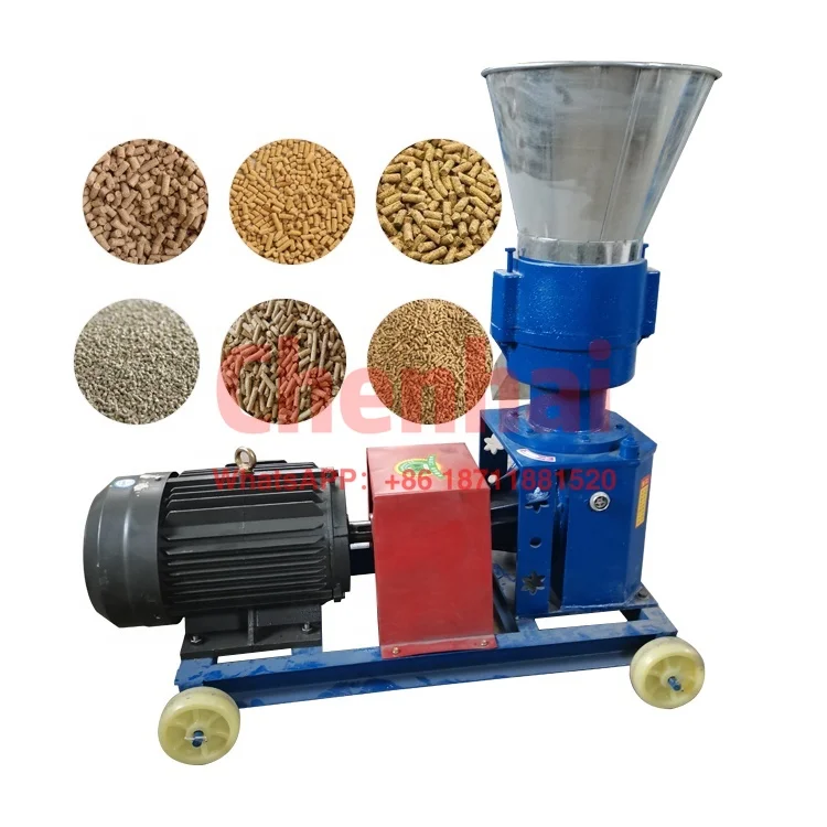 good quality small feed pellet maker domestic animal feed pelletizer Mixed crushed feed machine pellet