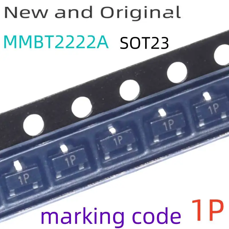 

MMBT2222A SOT23 40V 600mA NPN switching transistor marking code 1P