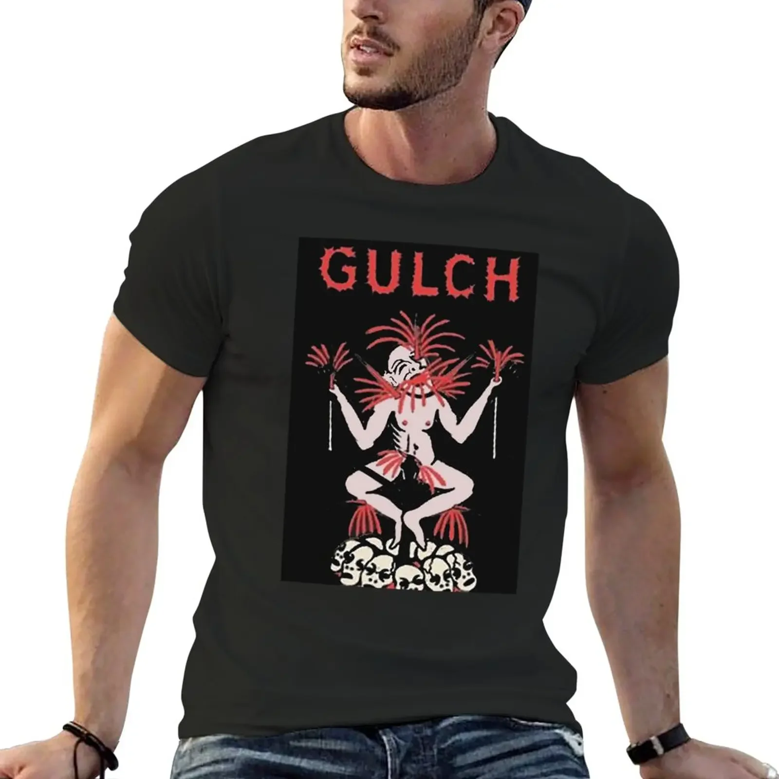 New gulch band best seller T-Shirt shirts graphic tees Oversized t-shirt anime vintage clothes mens white t shirts