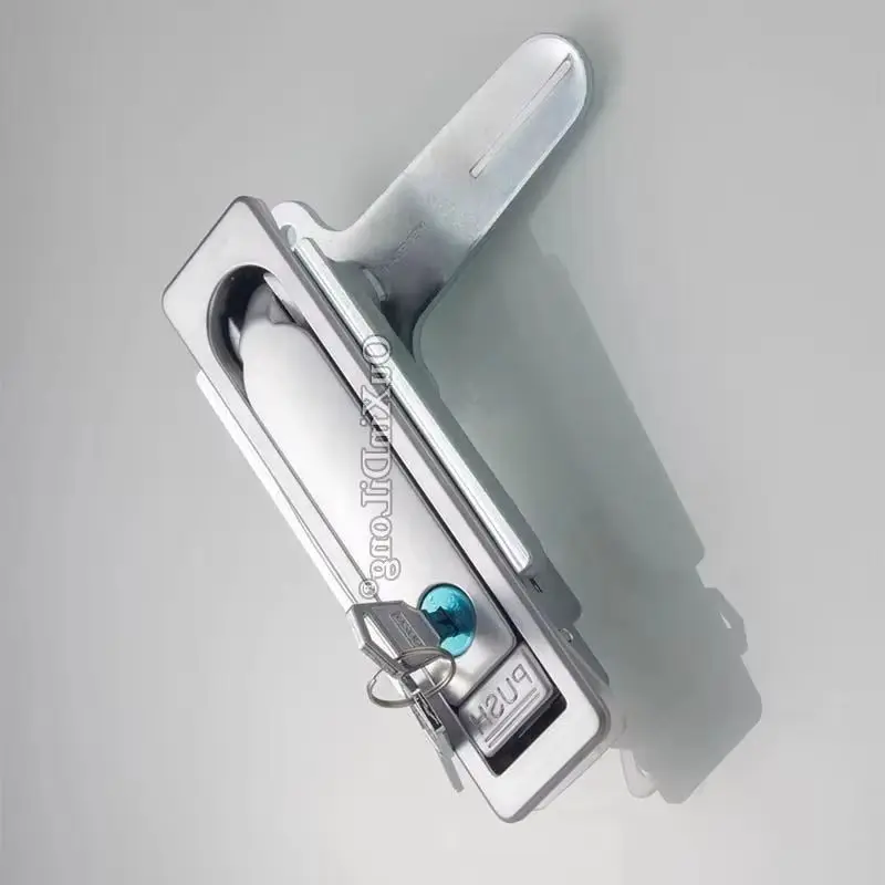 

2 шт., панель шкафа для промышленного оборудования, кулачковые замки, кнопочный всплывающий замок распределительной коробки, электрический замок двери шкафа + ключ