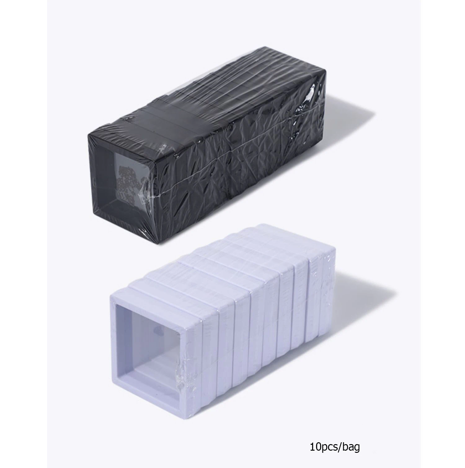 3D Floating Frame Gemstone Coin Box Clear Jewelry Bracelet Display Stand Ring Pendant Holder Protect Jewellery Presentation Case
