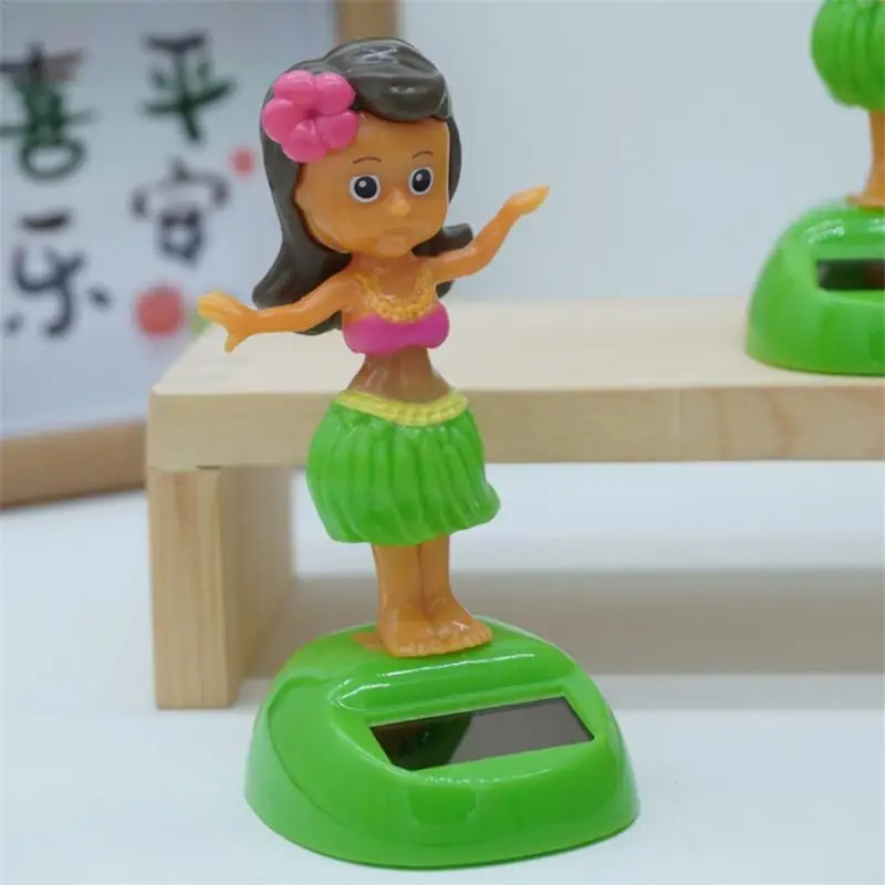 Hawaiana Coche Bailarina Hawaiana Solar Para Coche Figura