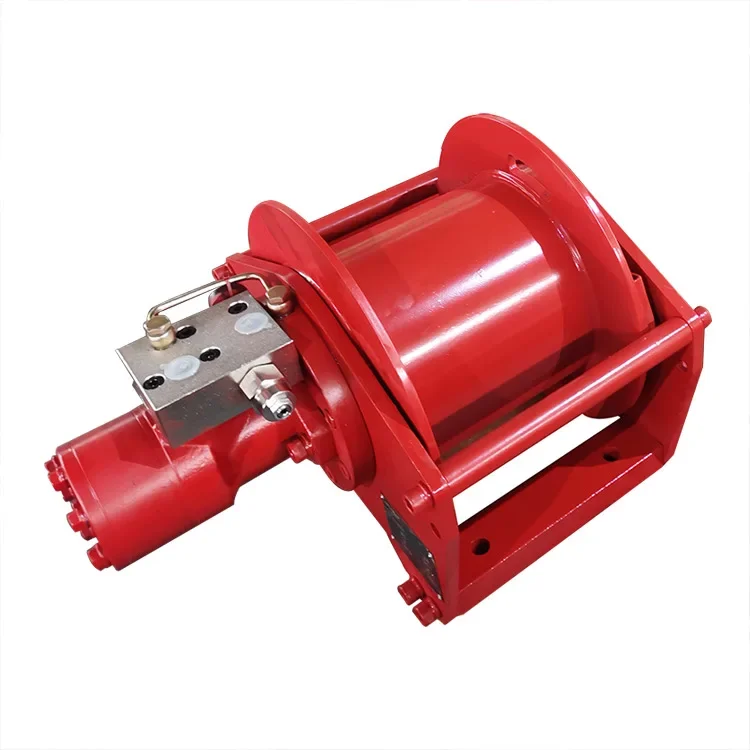 10ton 20 Ton Trawl Fishing Wire Rope Single Drum Hydraulic Capstan Winches 30 Ton for Marine