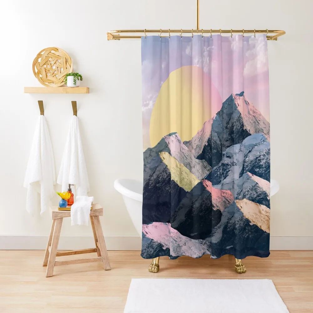 

Gelato Sun Shower Curtain Transparent Bathroom Shower Bathroom Fabric Cover Bathroom For Shower Curtain