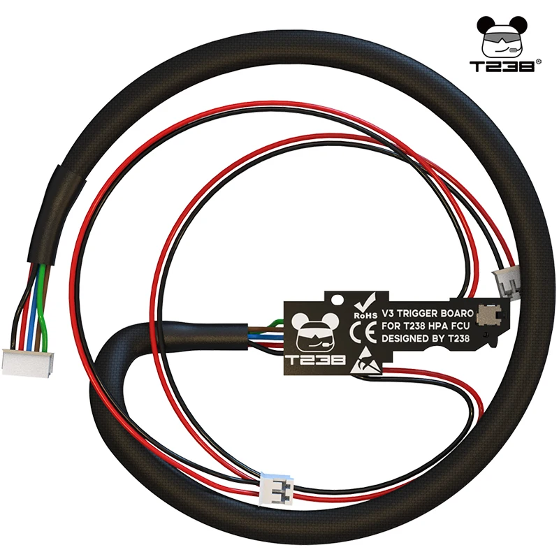 T238 V3 Trigger Board For Airsoft HPA Engine Comes with Polarstar wire cable 33cm Comes with wire for Wolverine solenoid