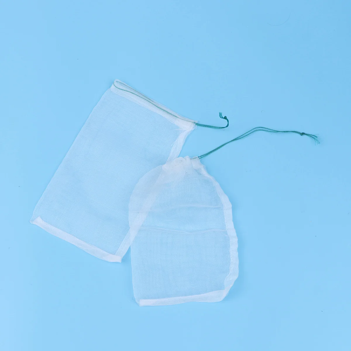 

50 шт. сетчатые сетчатые сумки для защиты от насекомых, дышащие многоразовые садовые сумки для защиты фруктов с двойным шнурком, нейлоновая веревка