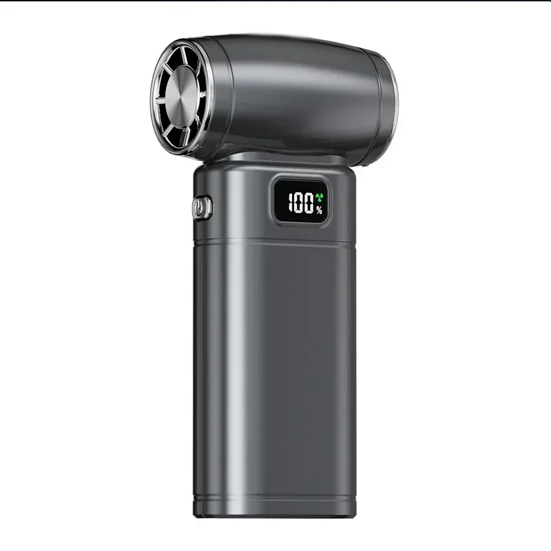 1000000rpm turbo jet ventilador de ar poderoso motor sem escova recarregável portátil ventilador portátil ferramenta pc violento ventilador