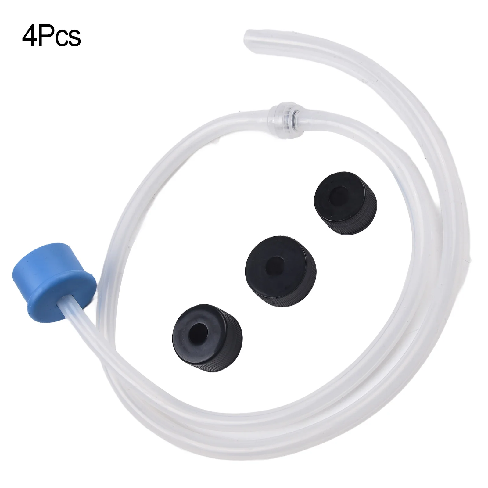 

4pcs Soap Dispenser Extension Hose Kit With Bottle Cover For Kitchen Sink Extendable Hose Replacement Parts Kitchen Household