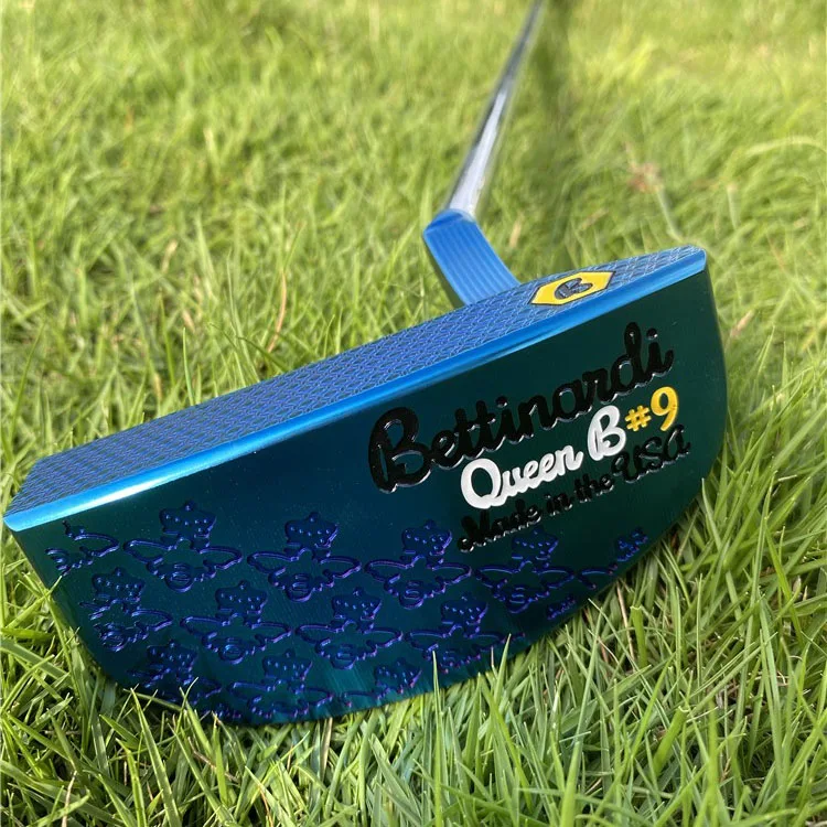 Bettinardi Golf Putter Queen B#9 Blue Golf Clubs 33/34/35/ Inch With Steel Shaft And Head Cover