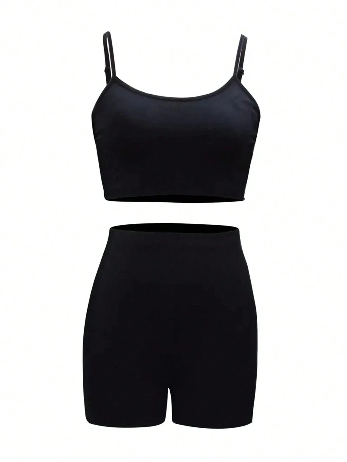 

Black Hollow Out Sheer Long Sleeve Bodycon Midi Dress And Crop Top Set
