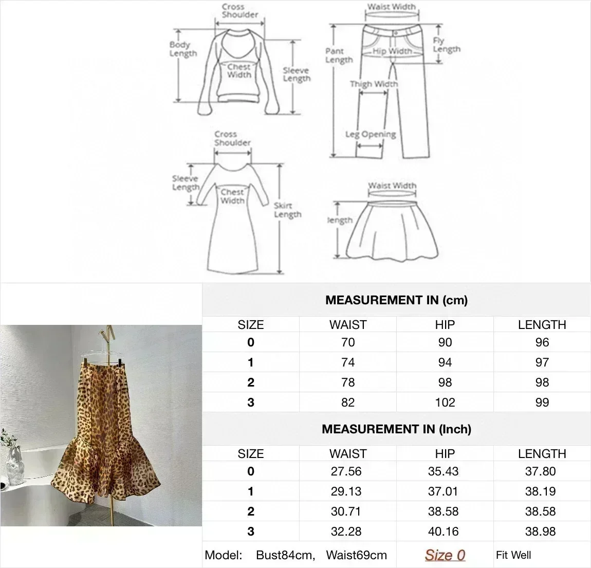 Linnen Zijde Nieuwste Nieuwe Hoge Kwaliteit Bruine Luipaardprint Volledige Mouw Diamanten en Plooi Ruches Rok Intellectuele Outfit Dames Set