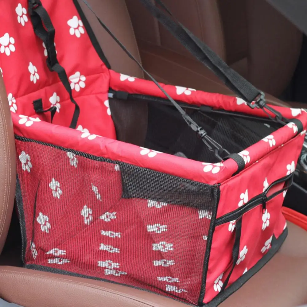 Breathable Dog Mat Waterproof Pet Car Seat Pet Dog Carrier Car Basket Cage Booster Car Seat Bag Pet Puppy Products       