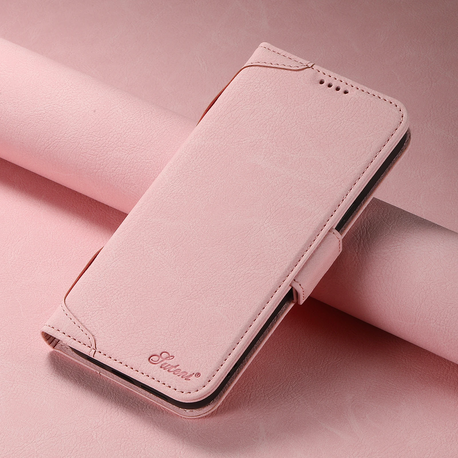 Kartenhalter-Brieftasche Flip-Cover Handyhülle Kompatibel mit Magnetischem Kabellosen Laden für iPhone 18 Pro Max 17 Air 16 Plus 15 14 – Detail 5