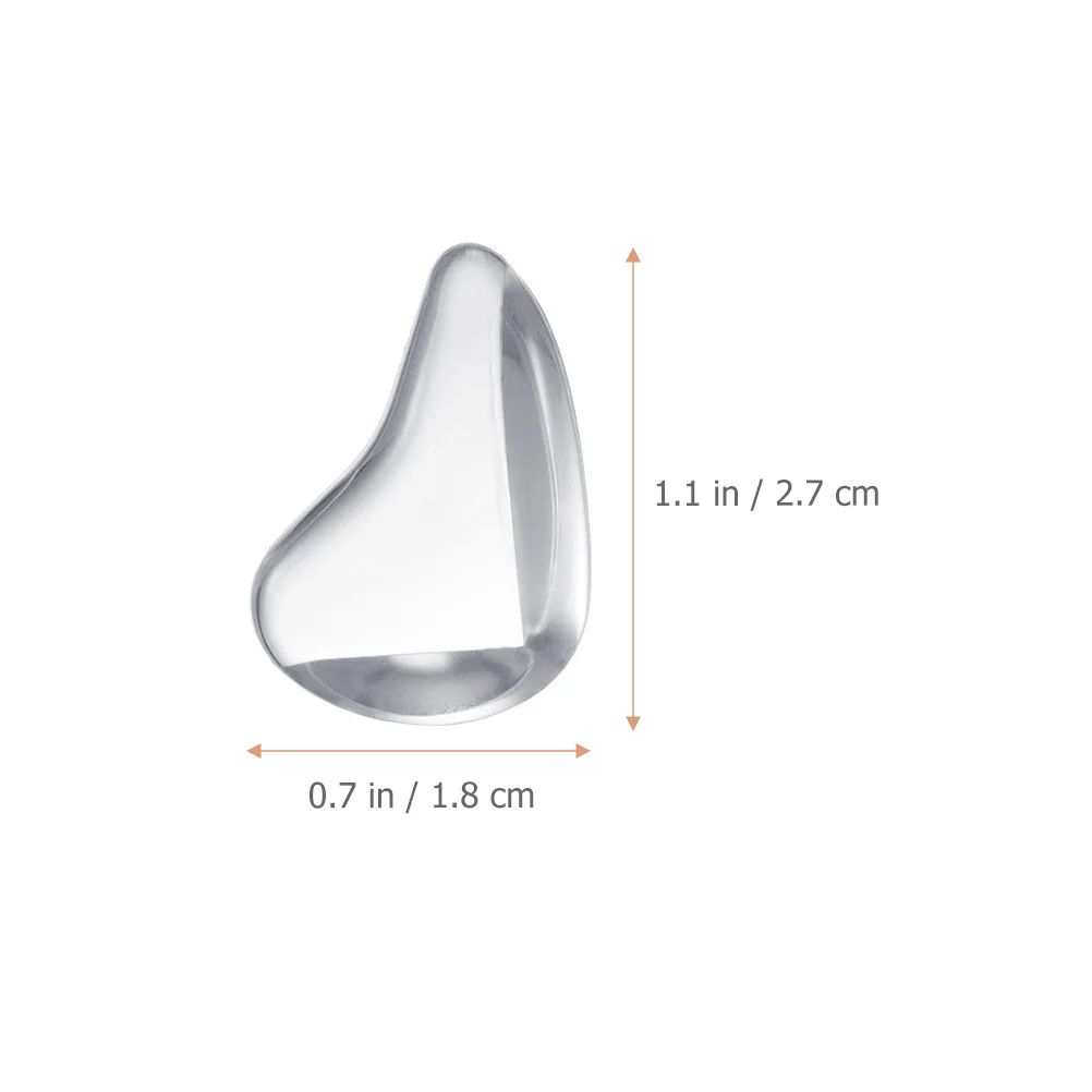 Protectores de esquina para bebé, 20 piezas, para mesa, escritorio, muebles de cuna, cubiertas de esquina de seguridad, Protector de mesa Flexible y duradero