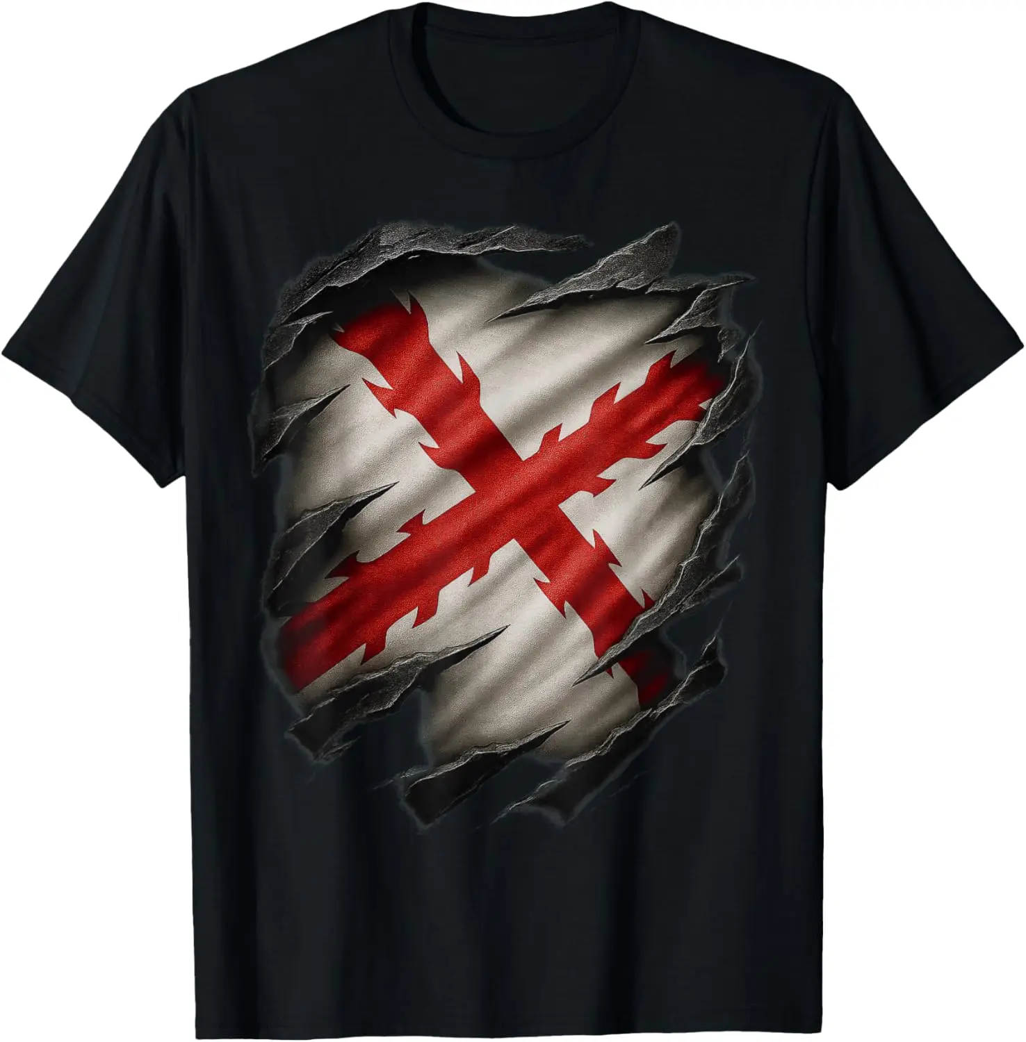 

Rasgado Bandera Tercio Don Blas De Lezo España Tercio Viejo Camiseta T-shirt Short Sleeve Casual 100% Cotton Shift