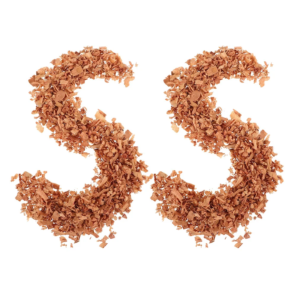 

Premium Natural Shavings 2 Bags Humidors Aromatic Fresh Preservation Multi-Use Storage Humidity Control Decorative Wood Chips