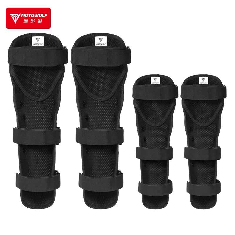 Motowolf Winter Safety Motorcycle Knee and Elbows Protector Pad Equipment for Motorbike Drivers