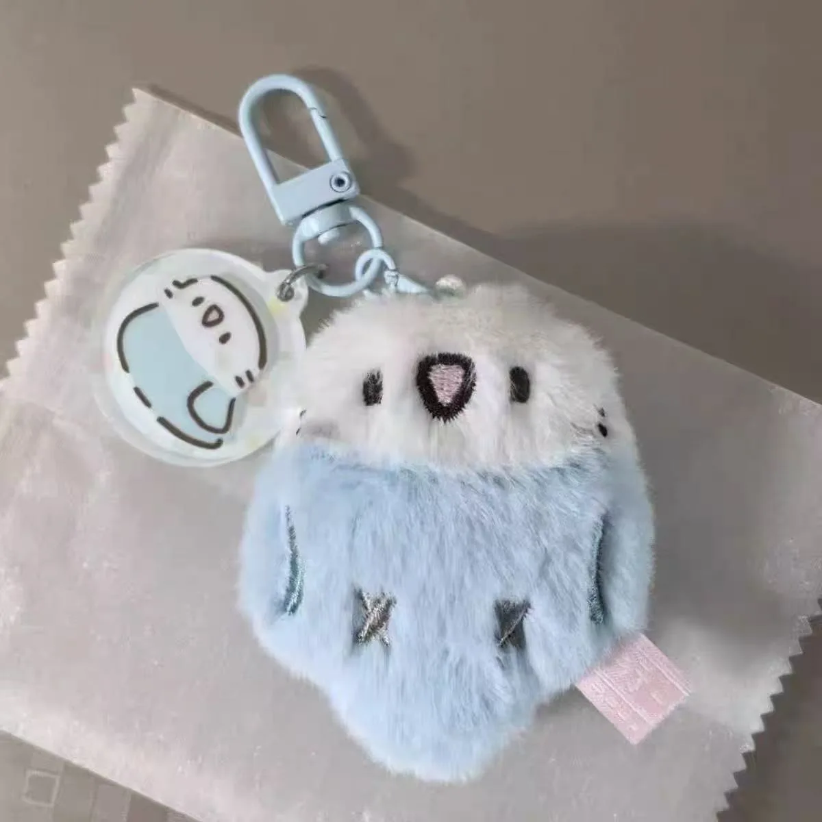 Cute Little Parrot Bird Adorable Hanging Ornaments for School Bags and Handbags Plush Dolls Super Cute with a Girlish Heart
