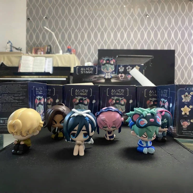 

Spot Alien Stage Blind Box Mizi Sua Ivan Till Luka Hyuna Alien Stage Series Toy Figure Gift Doll Collection Desktop Decoration