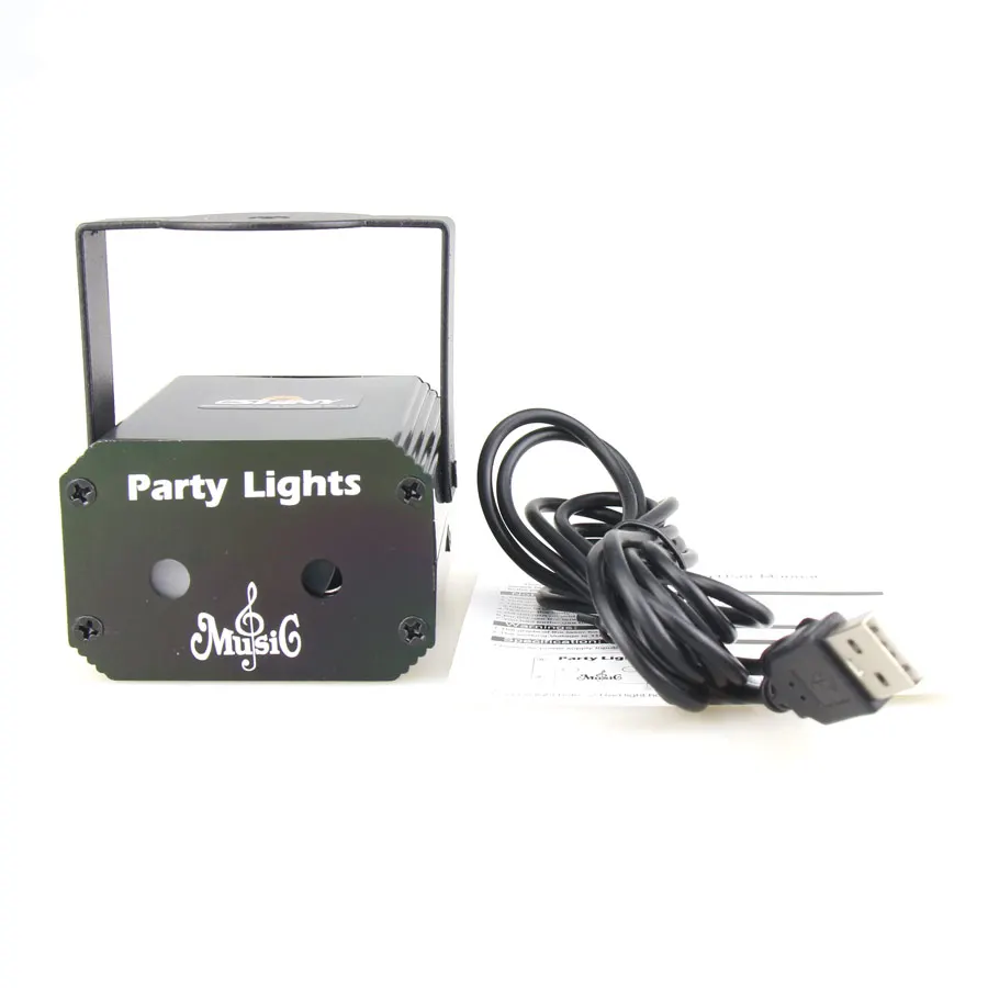 ESHINY MINI RG Laser 32 Patterns Projector Party Light DJ Dance Disco Bar Family Room Christmas Effect Stage Lamp Show Y11N8