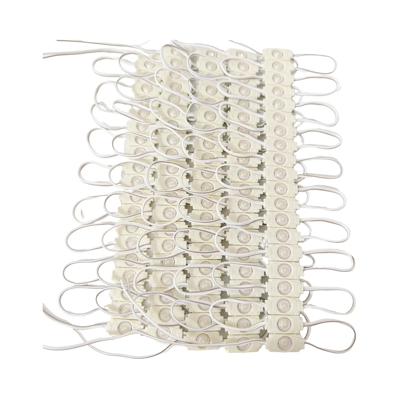 Wholesale 1000pcs SMD 2835 LED Injection Molding Module DC12V Single Mini Led Module 0.3W Waterproof IP65 DIY Billboard