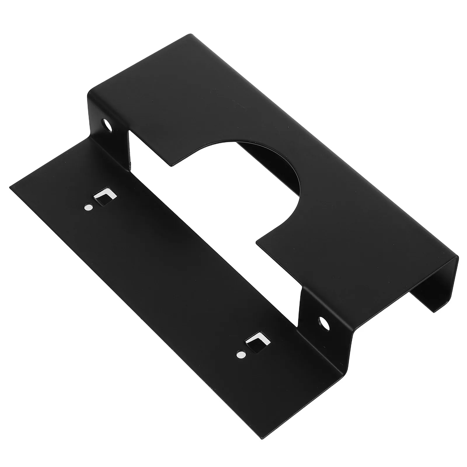 Sturdy Black Angle Grinder Holder Tool Wall Mount for Grinders Polishers Cutters Efficient Workspace Organizer Angle Grinder