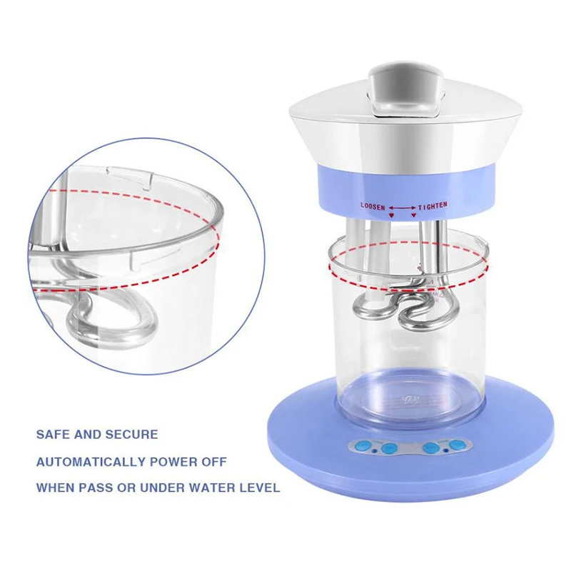 110V 220V โอโซน Ion Steamer Steamer Vapor Salon สมุนไพร Vaporizer AROMA โอโซนไอน้ําบนใบหน้าเครื่องซาวน่า Face Spa อุปกรณ์