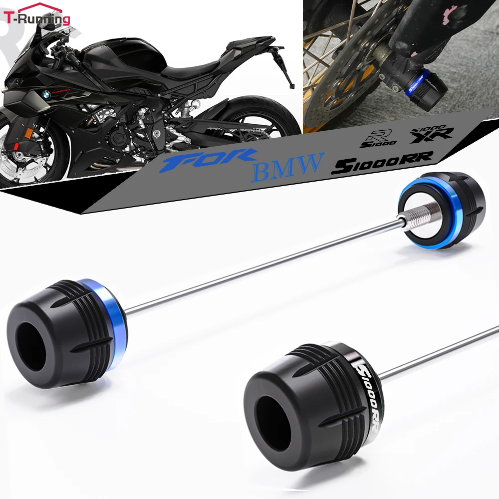 

Motorcycle Front Wheel Axle Fork Slider Crash Protector For BMW S1000R S1000RR S1000XR S 1000R 1000RR 1000XR S 1000 R XR RR BMW