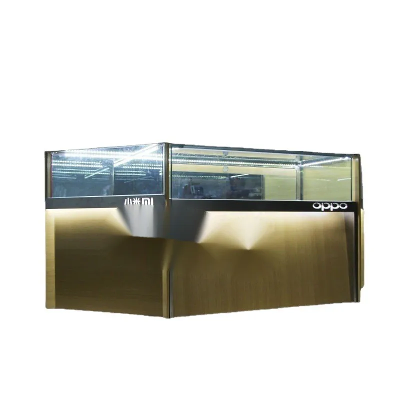 

wood grain mobile phone counter mobile phone display cabinet display digital mobile phone display counter glass