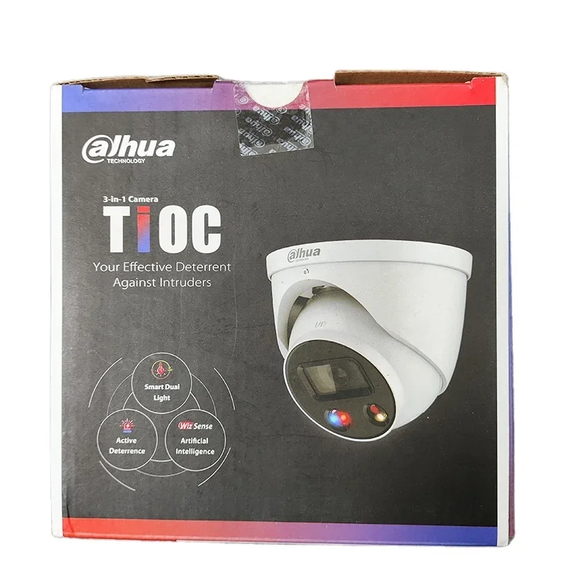 IPC-HDW3549H-AS-PV 5MP كشف الإنسان/المركبة برج كاميرا Wizsense اتجاهين الصوت PoE 4K كاميرا شبكة مراقبة الأمن #3