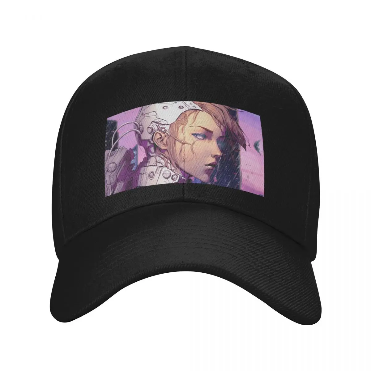 Fashion Cyber Metropolis baseball cap Going To Work Or School Hats For Man