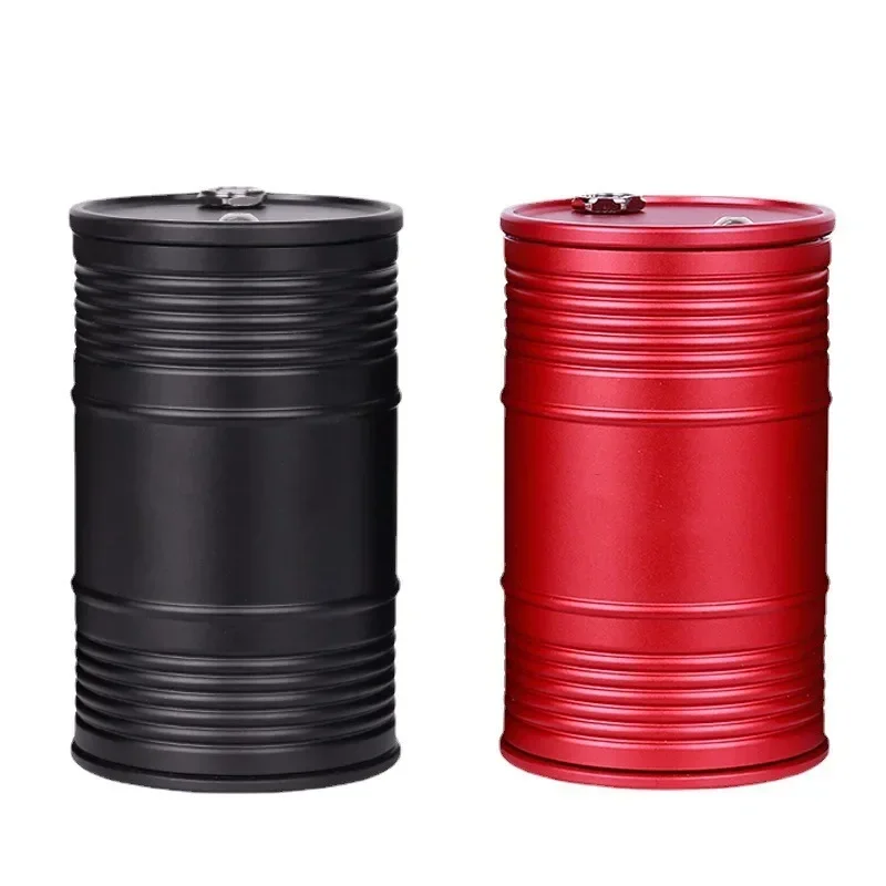

High quality aluminum alloy Temperature Car Ashtray Portable Car Ashtray Home Office Smokeless Ashtray Cigarette Cylinder