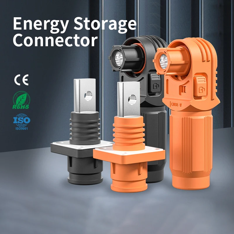 120A 200A 300A 350A 450A Single Core Terminals Connector 70-450A Quick Plug Connector High Current Energy Storage Terminal Block