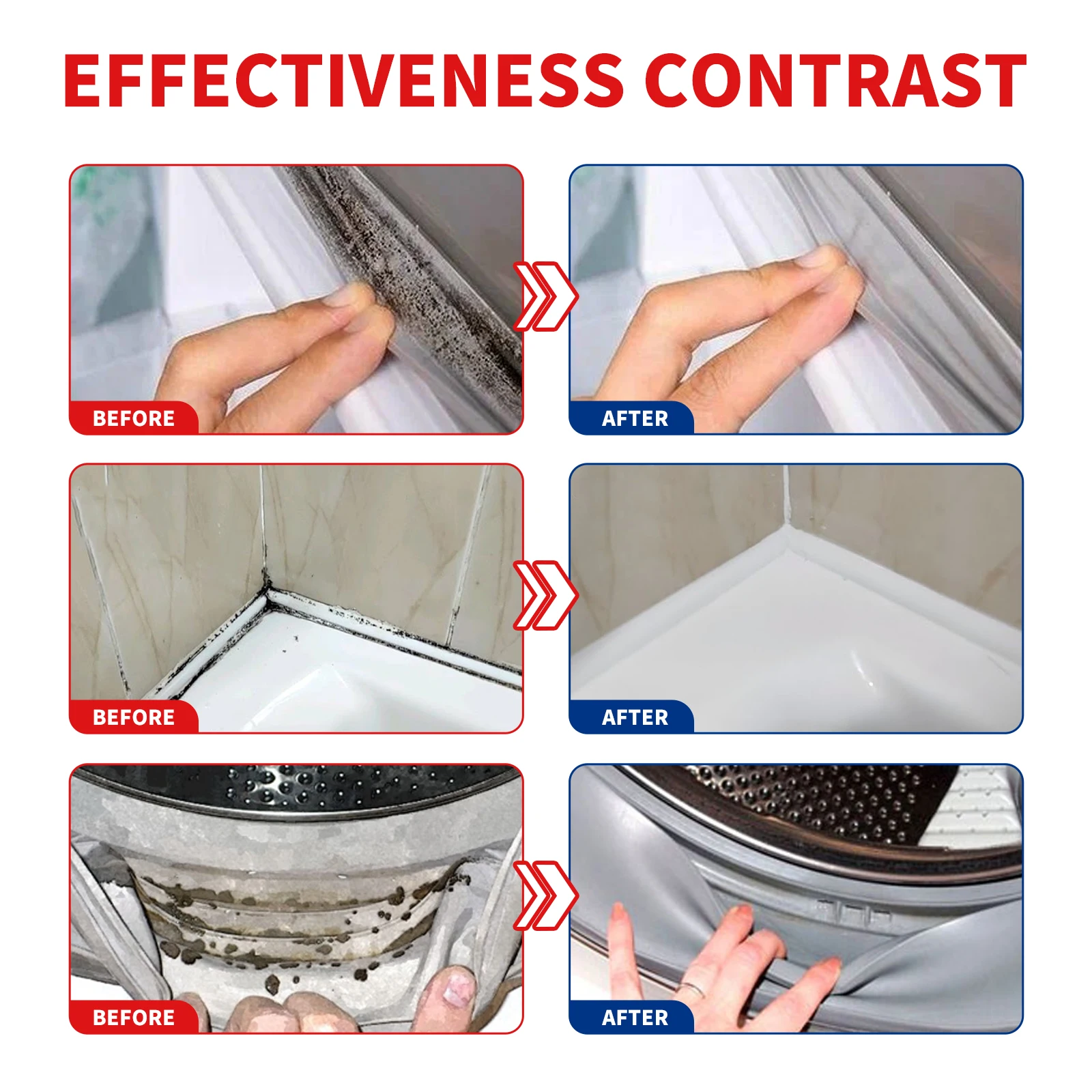 جل مزيل القالب المنزلي من JAKEHOE، جل تنظيف عميق للعفن، إزالة بقع العفن والروائح، جل تنظيف لبلاط الحائط، فجوات النوافذ