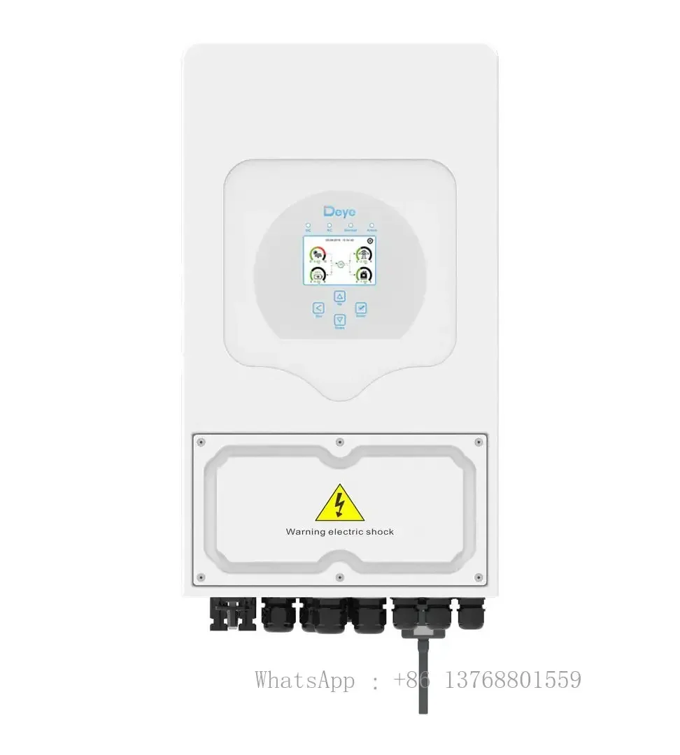 

In Stock Deye Hybrid Solar Power Inverter 3.6kw 5kw 6kw 8KW SUN-6K-SG03LP1-EU Single Multiple Phase