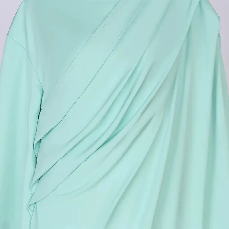 qa156Statue of Cosplay Adult Lady Liberty Costume Green Women Patriotic Collection Halloween Party Fancy Dress Headwear