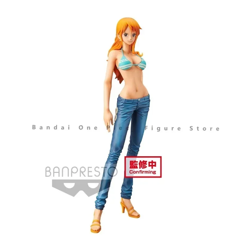 In Stock Original BANPRESTO Bandai One Piece Nami Action Figure Animation Toy Gift Model Collector Anime Hobby Genuine