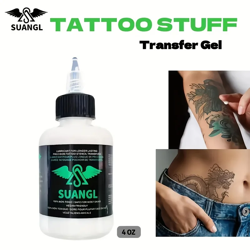 Tattoo-Schablonen-Transfergel – für knusprige, klare und langlebige Schablonen auf allen Hauttypen. – Detail 2